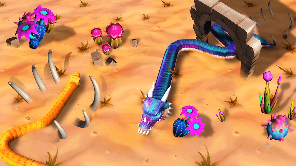 Slink.io 3D: Fun IO Snake Game