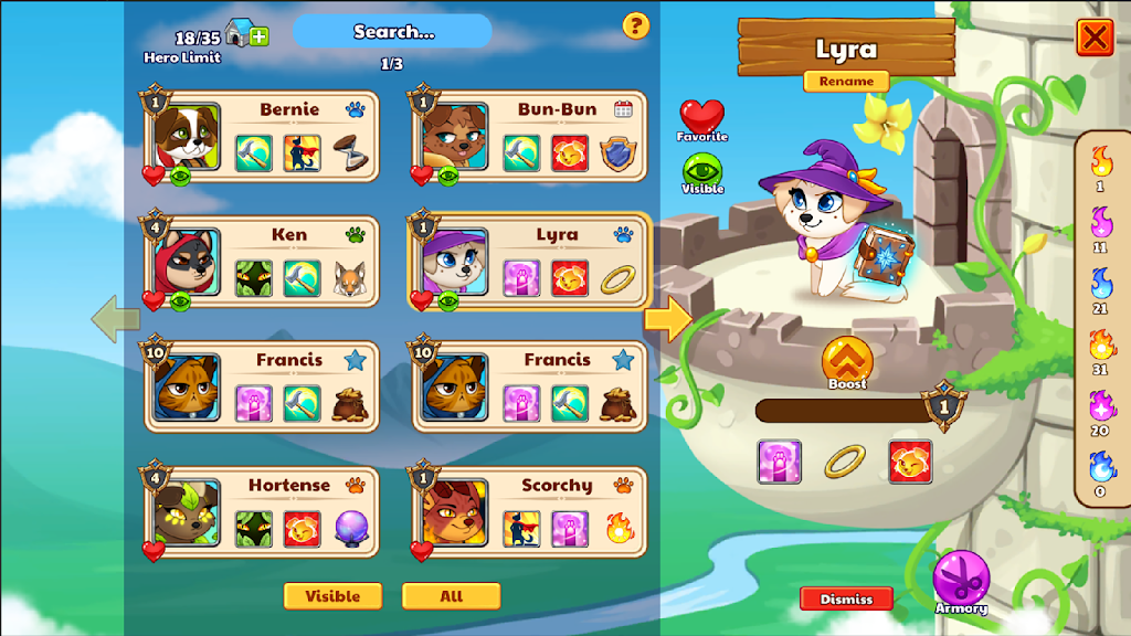 Dungeon Dogs - Idle RPG