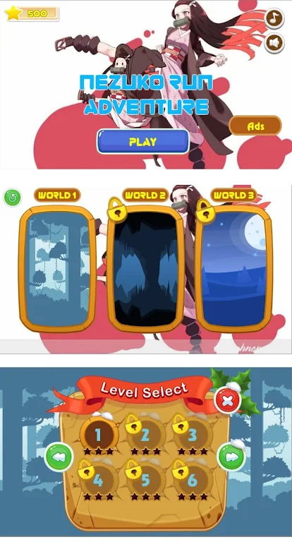 Cute Nezuko Run Adventure