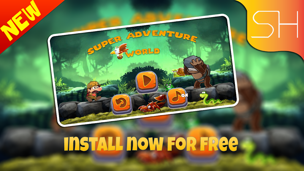 Super jungle adventure world