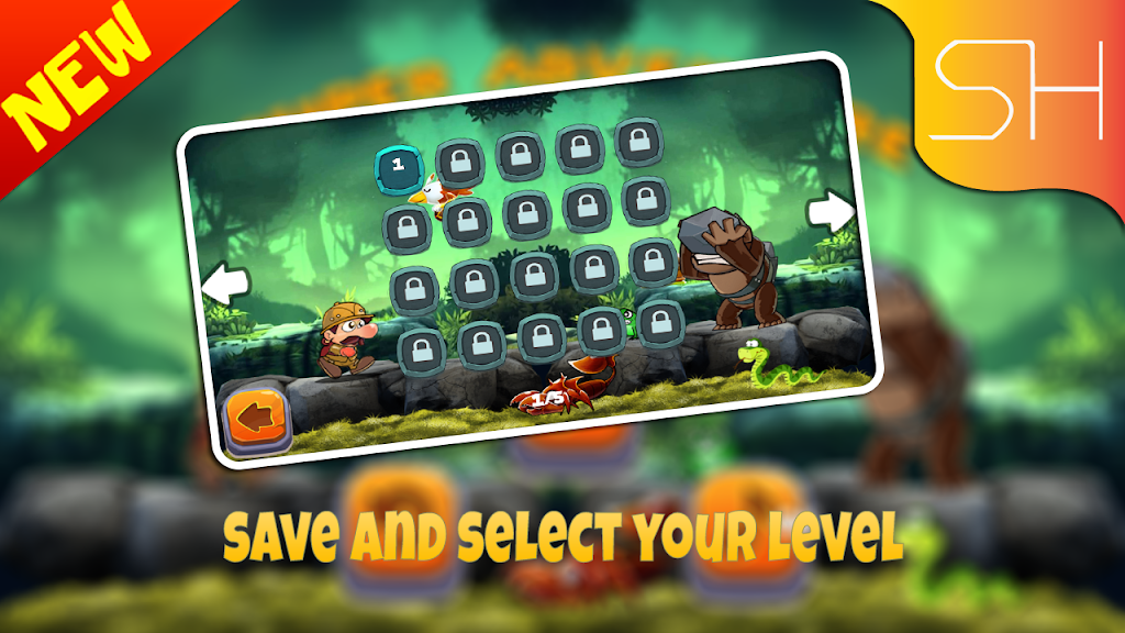 Super jungle adventure world