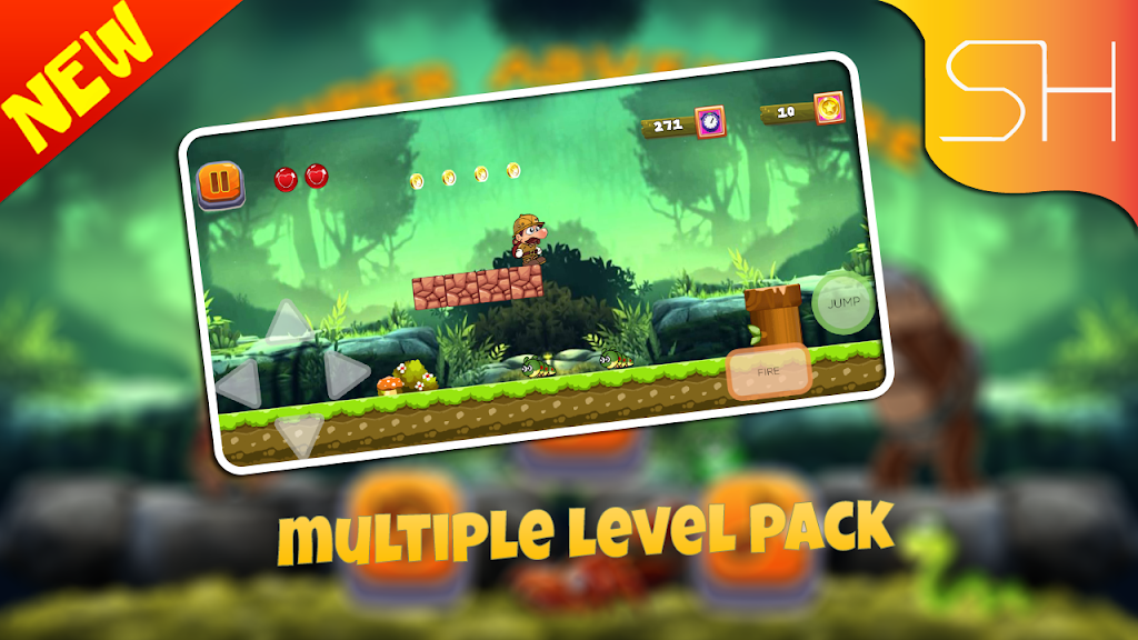 Super jungle adventure world