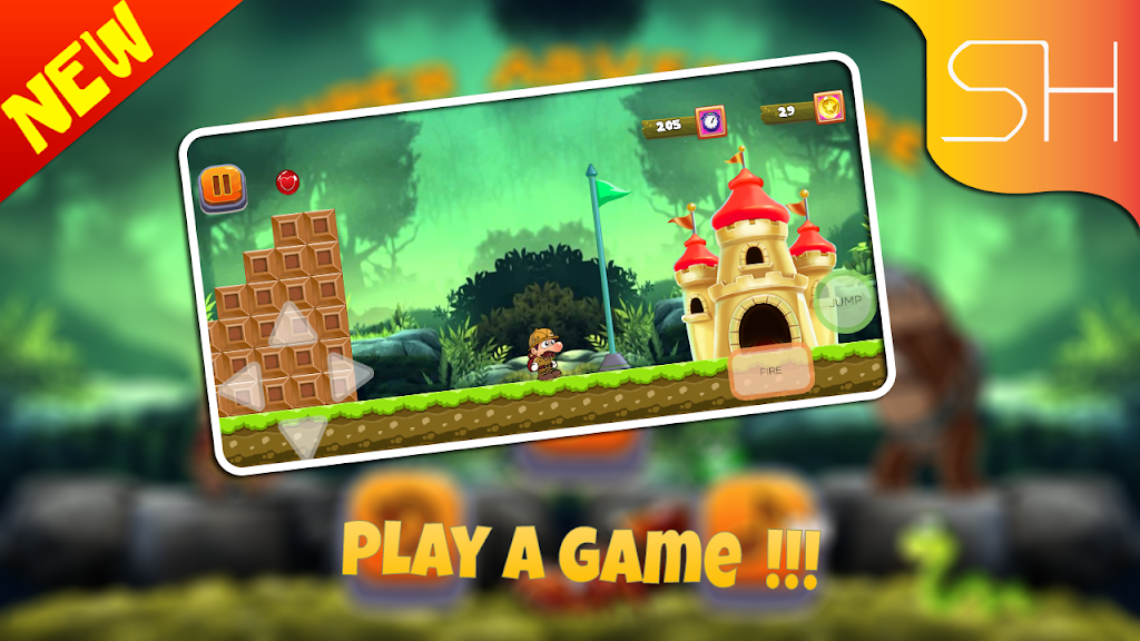 Super jungle adventure world