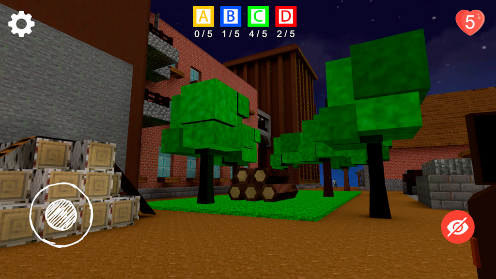 Craft Colored Friends Blue Box