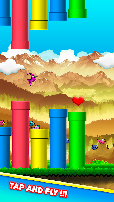 Birds Flying: Birds Games