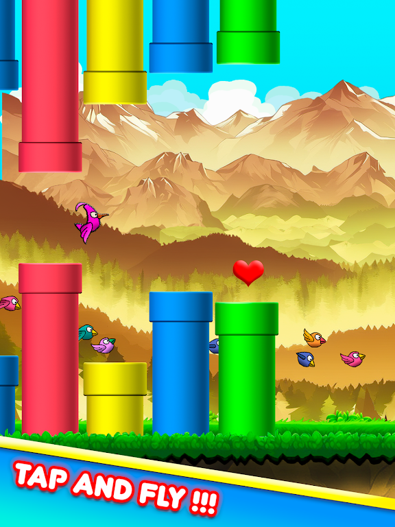 Birds Flying: Birds Games