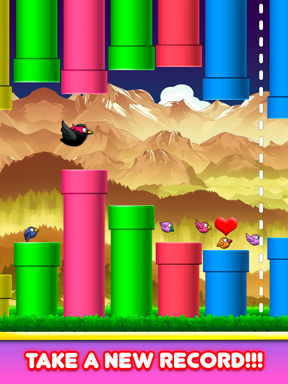 Birds Flying: Birds Games