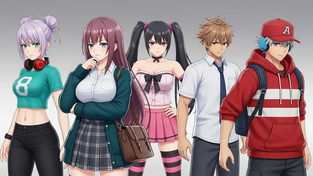 High School Fighting Game