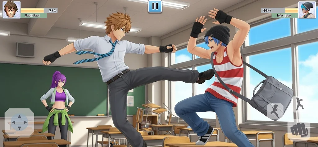 High School Fighting Game