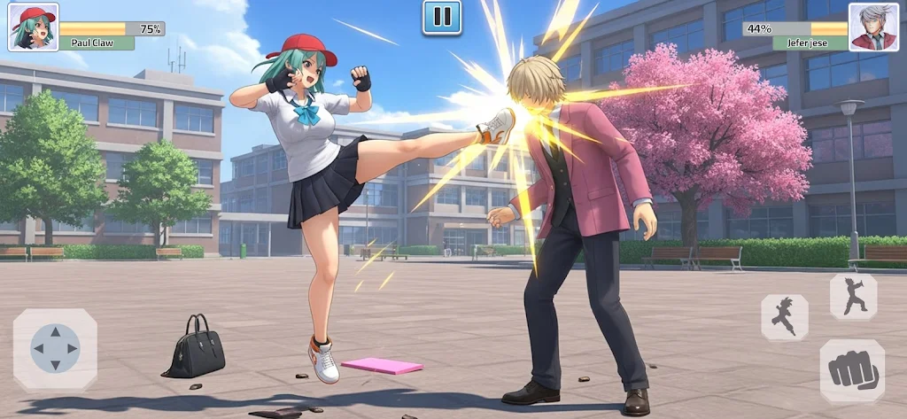 High School Fighting Game