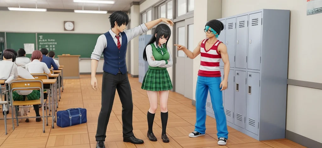 High School Fighting Game