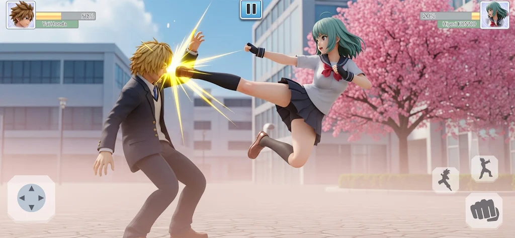 High School Fighting Game