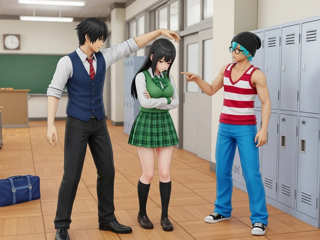 High School Fighting Game