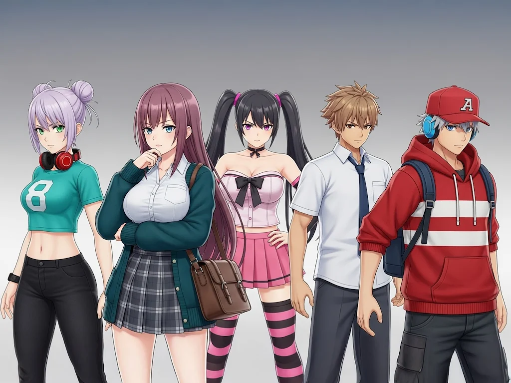 High School Fighting Game