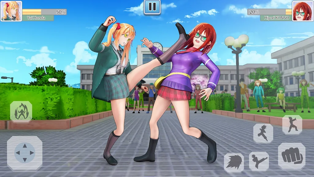 High School Fighting Game