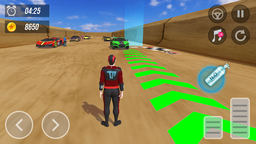 Superhero Car: Mega Ramp Games