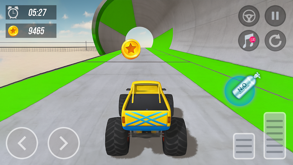 Superhero Car: Mega Ramp Games