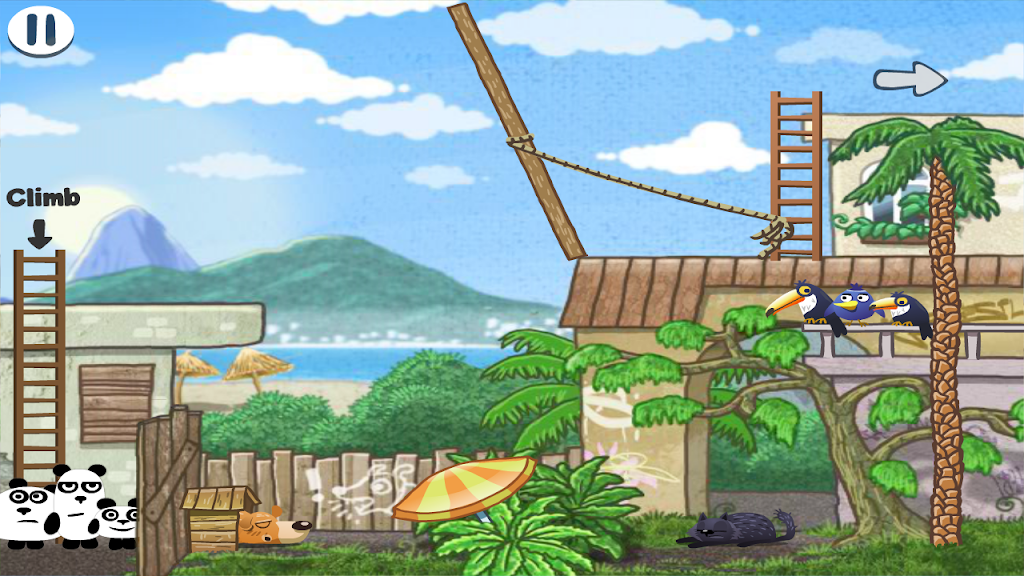 3 Pandas Brazil Samba Adventur