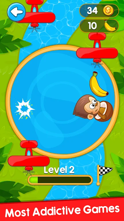 Swing The Monkey Kids Games