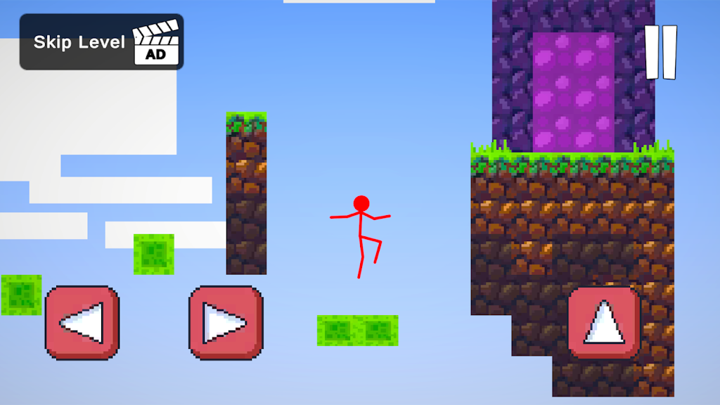 Stickman Parkour: Skyland Jump