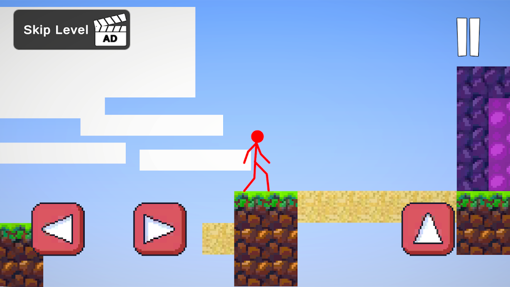 Stickman Parkour: Skyland Jump