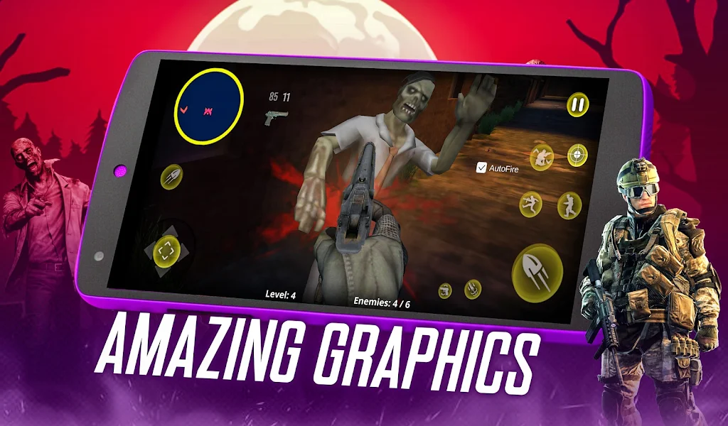 Zombie Survival 3D Gun Shooter