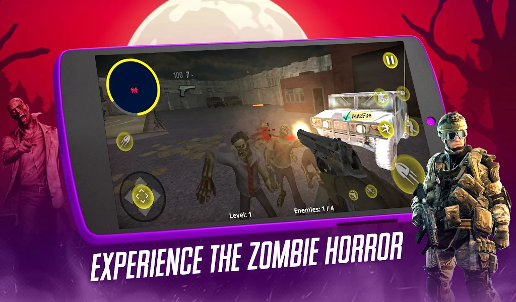Zombie Survival 3D Gun Shooter