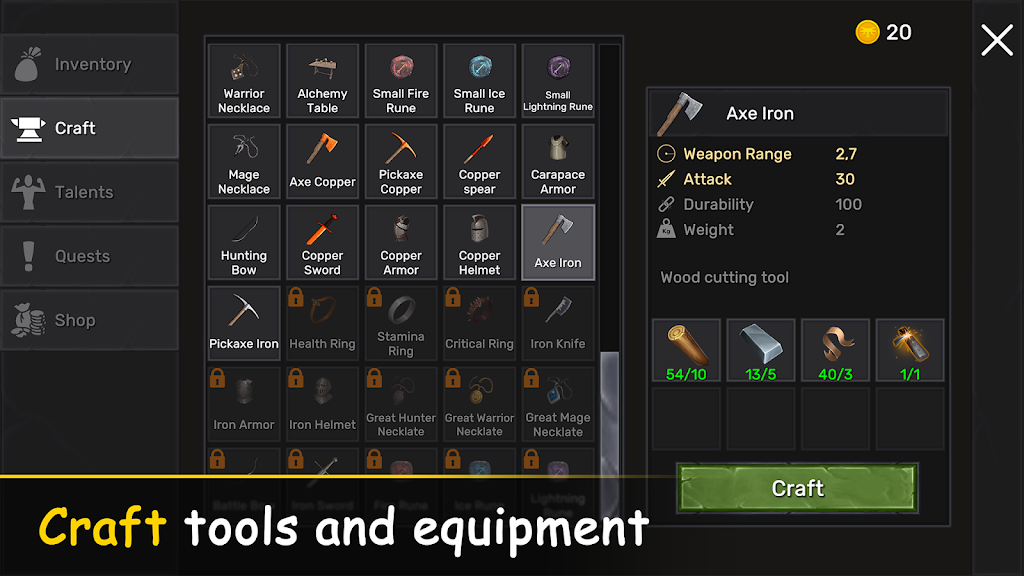 Uncharted Island Survival