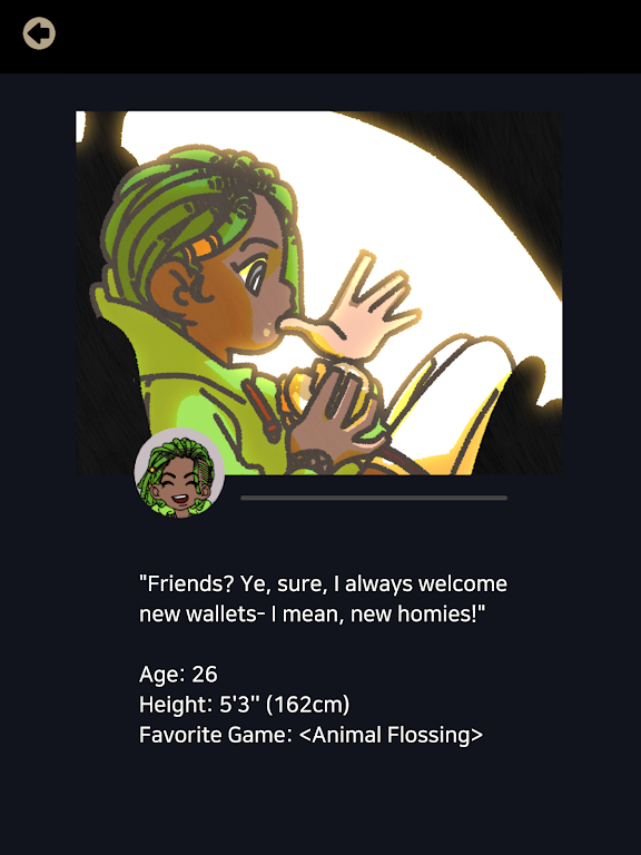 Not Exactly A Hero: Story Game