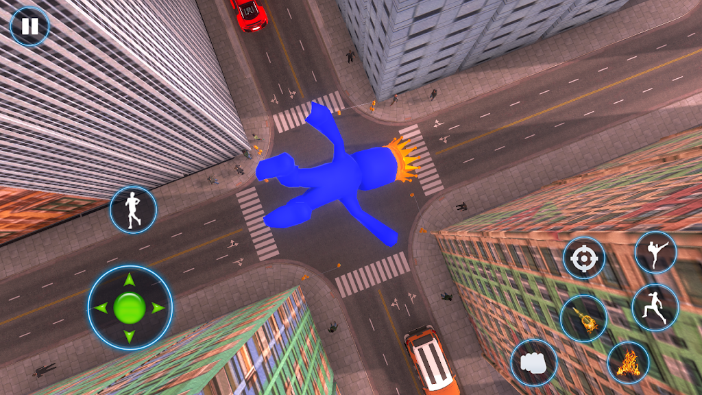 Purple Hero Adventure Mania