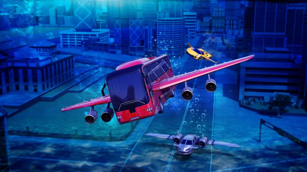 US Flying Bus Driving 2019