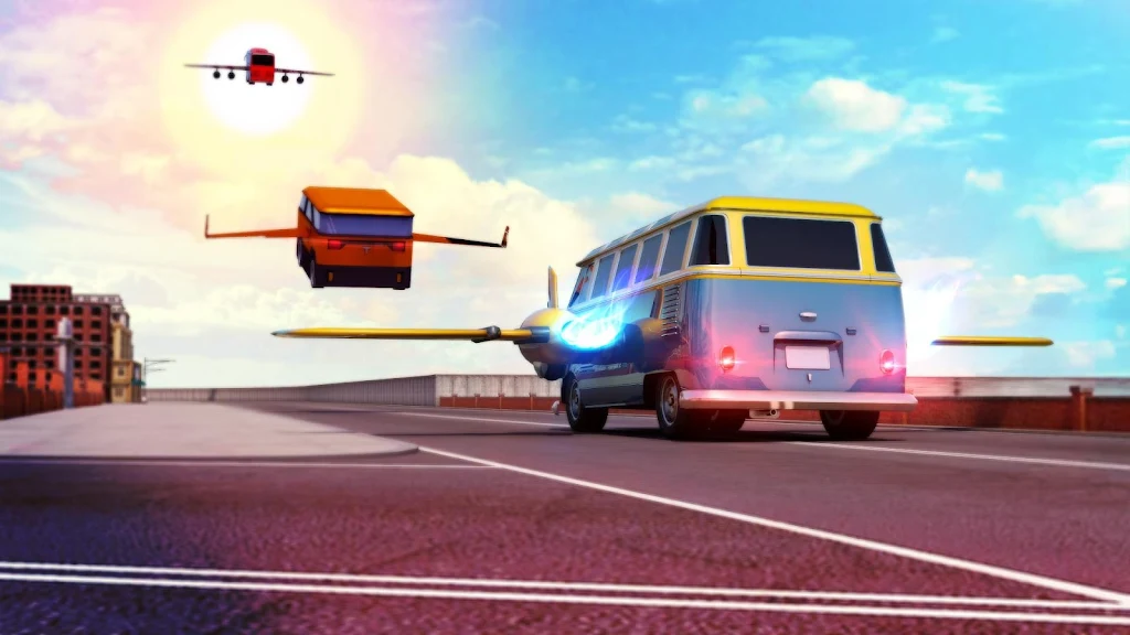 US Flying Bus Driving 2019