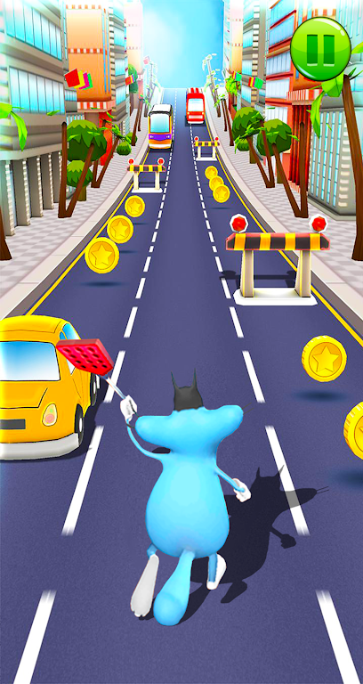 Oggy & Cockroaches Subway Run