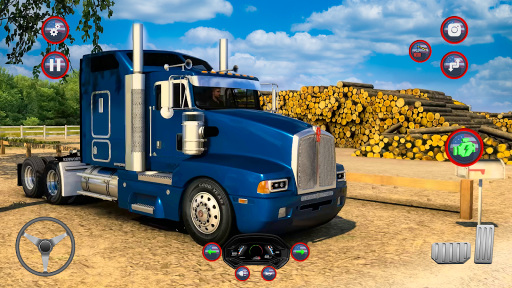 American Truck Sim Cargo Truck