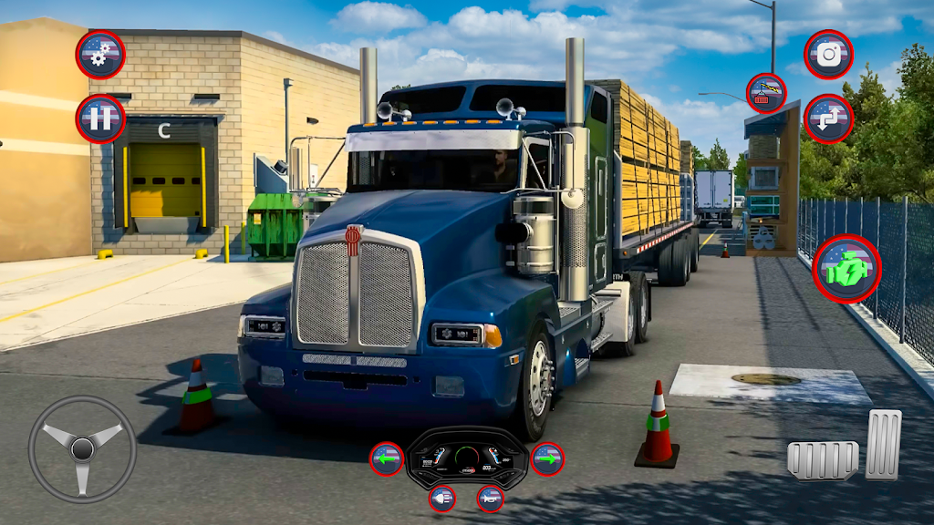 American Truck Sim Cargo Truck