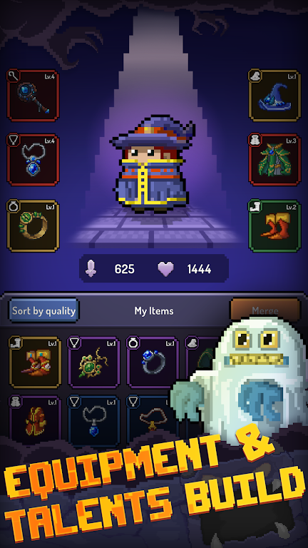 Pixel Wizard: Dungeon Survivor