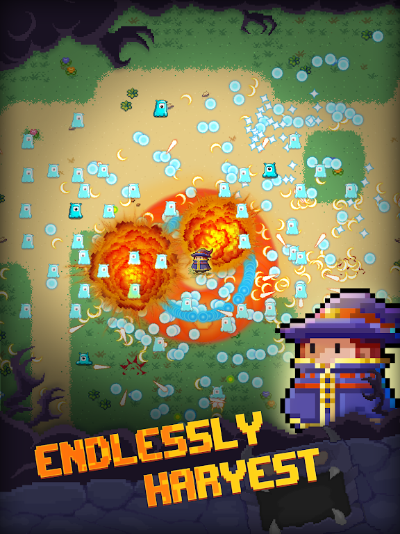 Pixel Wizard: Dungeon Survivor