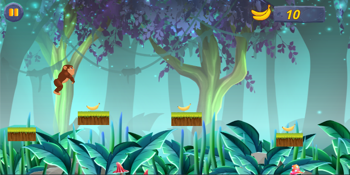 Gorilla Run - Banana Rush