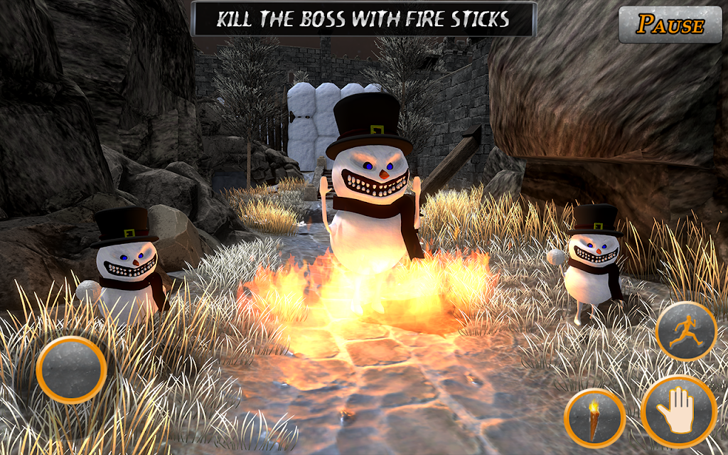 Evil Scary Snowman  Games 3d