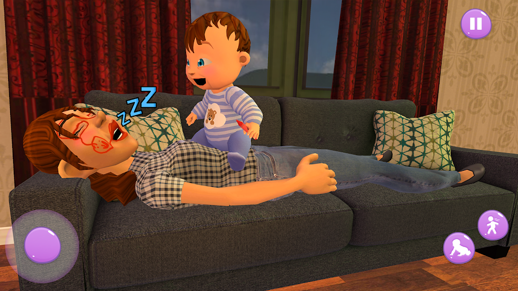 Virtual Baby & Babysitting Sim