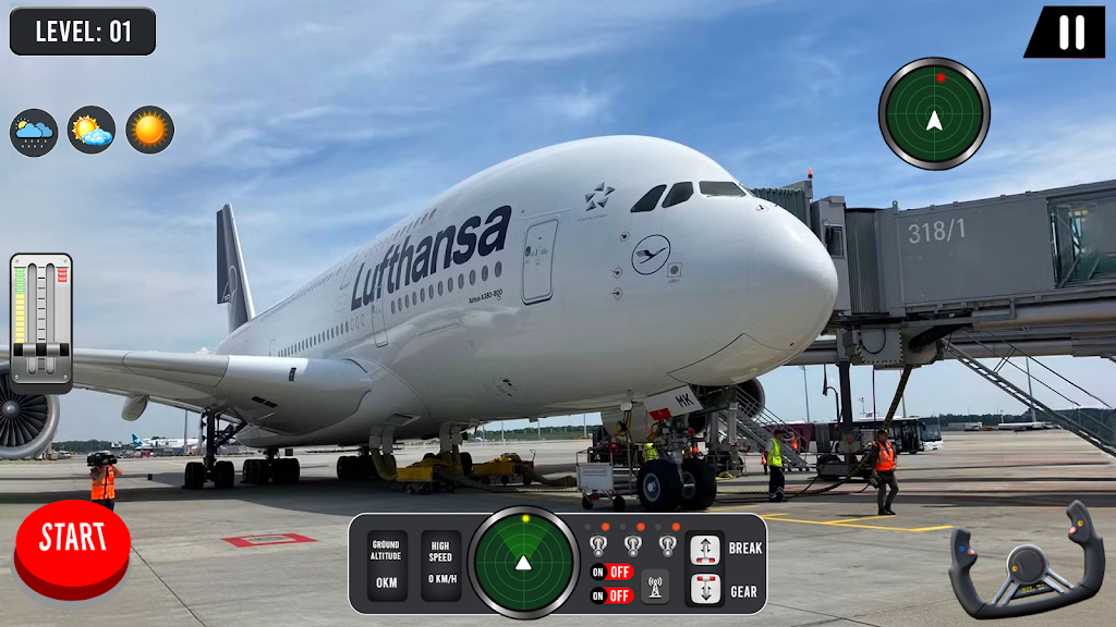 City Airplane Flight Simulator