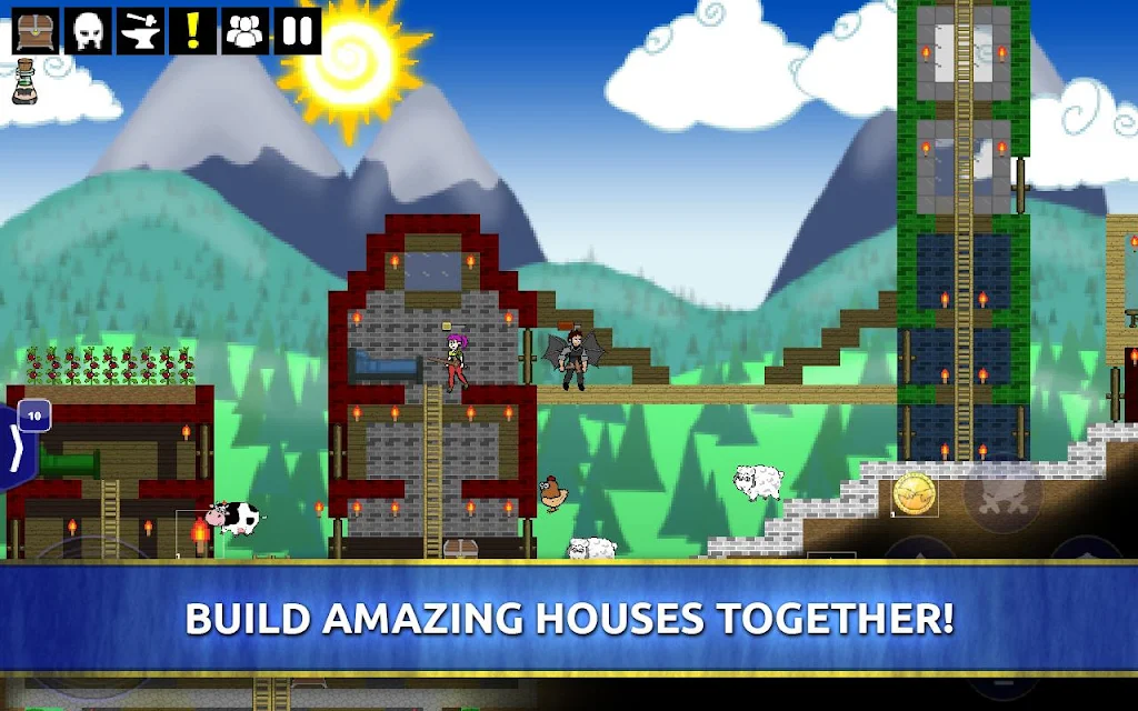 The HinterLands: Mining Game