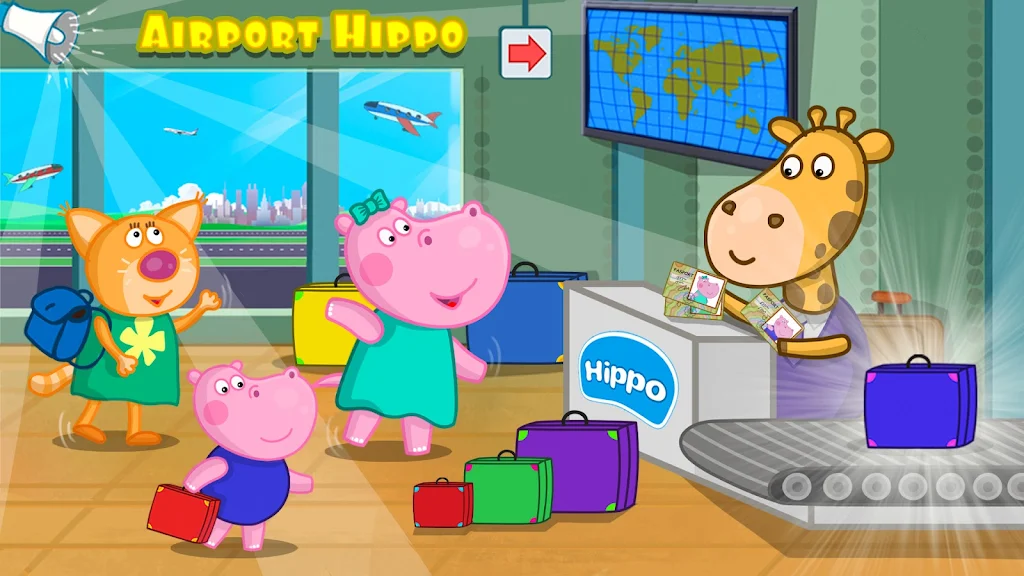 Hippo: Airport adventure