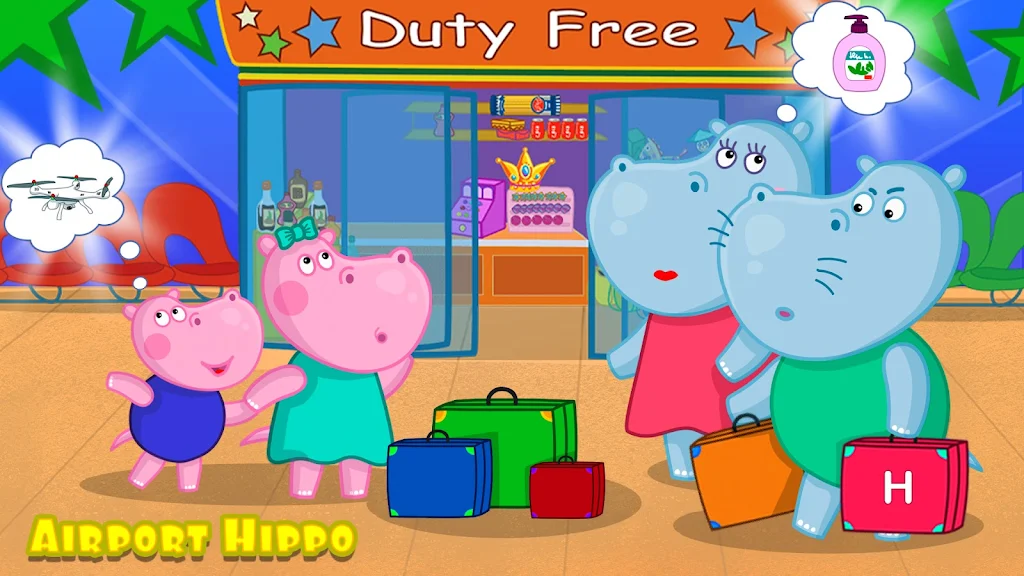 Hippo: Airport adventure