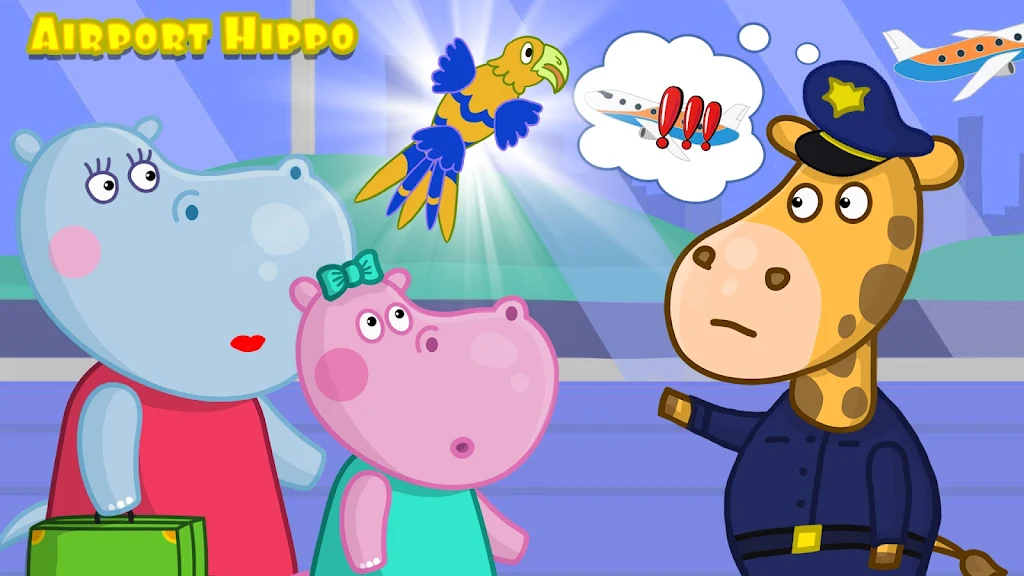 Hippo: Airport adventure