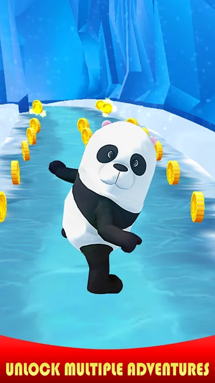 Jungle Run Animal Running Game