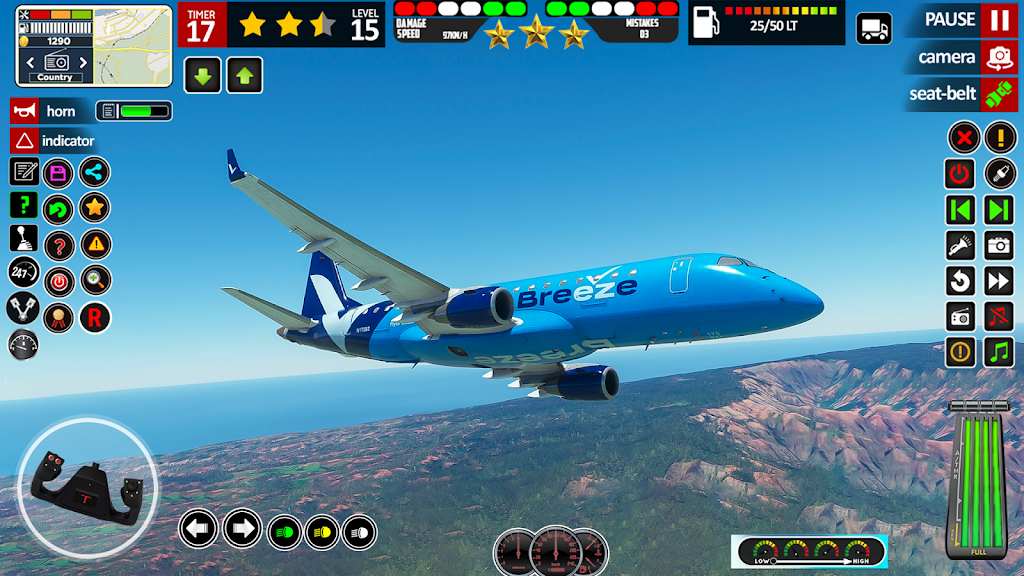 Flight Plane Driving Games