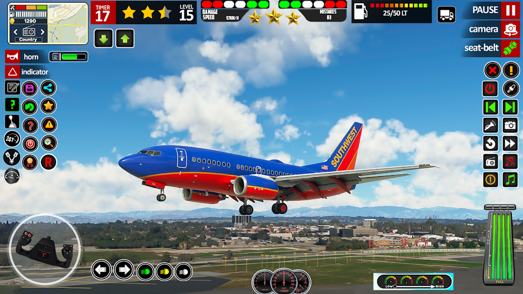 Flight Plane Driving Games