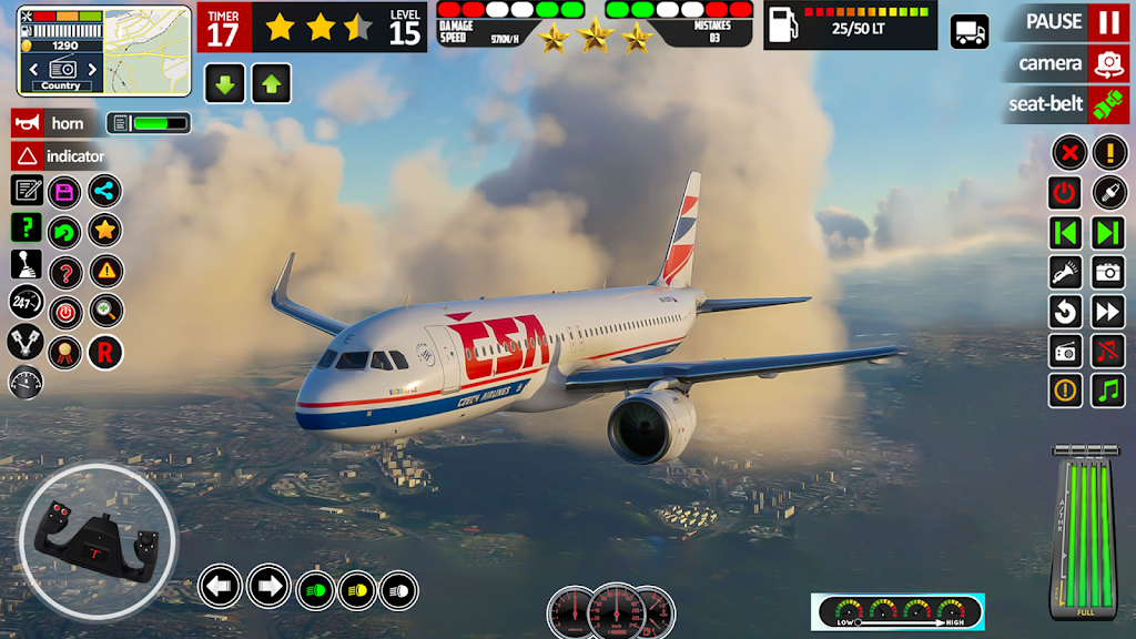 Flight Plane Driving Games