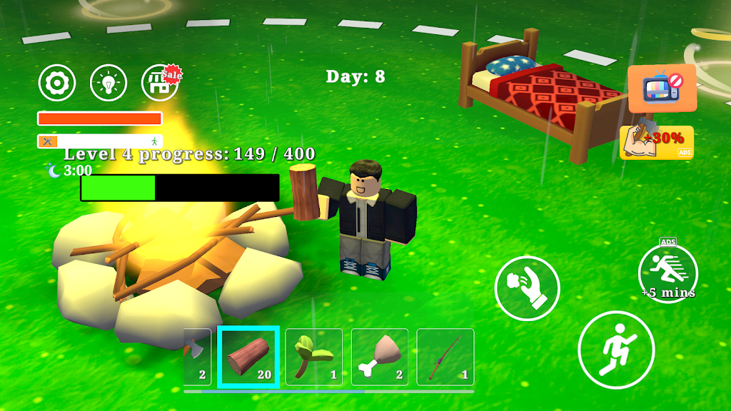 Night Survive in Haunt Forest